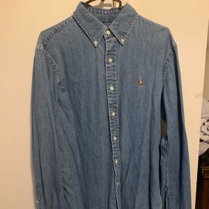 Light denim Ralph Lauren button up